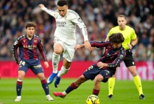 Read more about the article Real Madrid Bangkit di Bernabéu, Tekuk Levante 2-0