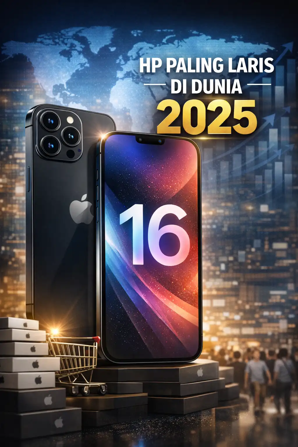 Read more about the article iPhone 16 Jadi HP Paling Laris di Dunia Sepanjang 2025